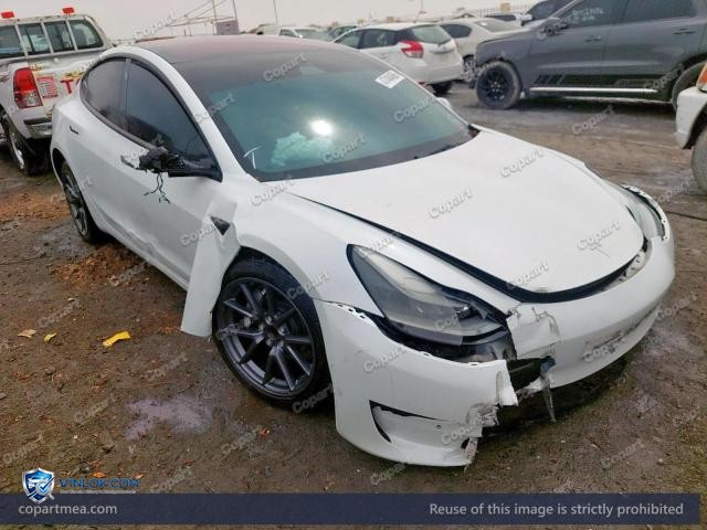 2021 TESLA MODEL 3 – Lot 47484686 auction photo
