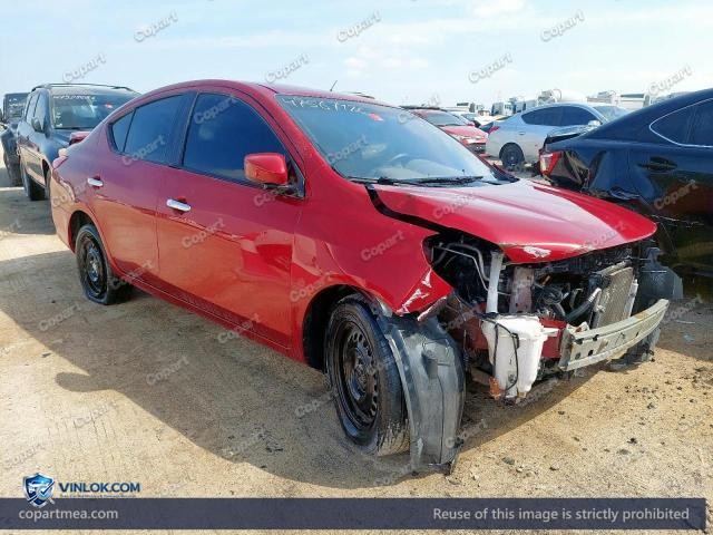2019 NISSAN VERSA – Lot 47567926 auction photo