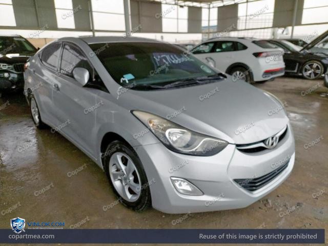 2012 HYUNDAI AVANTE – Lot 47666066 auction photo