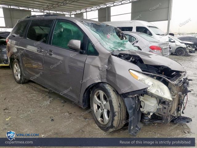 2017 TOYOTA SIENNA – Lot 47673436 auction photo