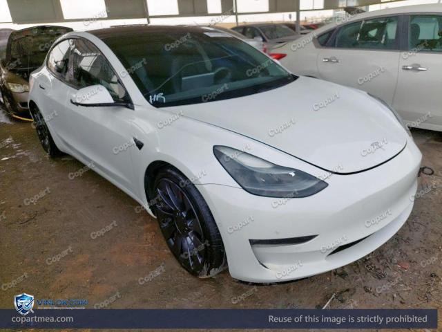 2021 TESLA MODEL 3 – Lot 47679396 auction photo