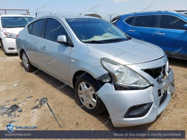2019 NISSAN SUNNY – Lot 47845076 auction photo