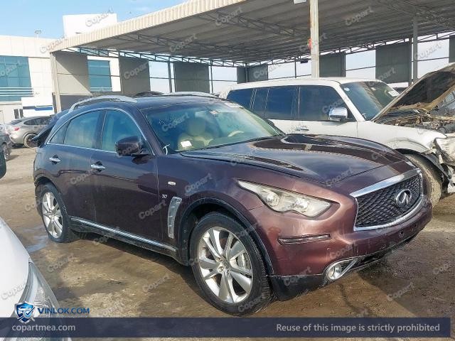 2014 INFINITI QX70 – Lot 47847616 auction photo