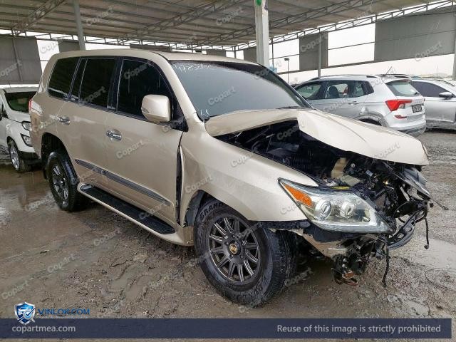 2012 LEXUS LX – Lot 47850106 auction photo
