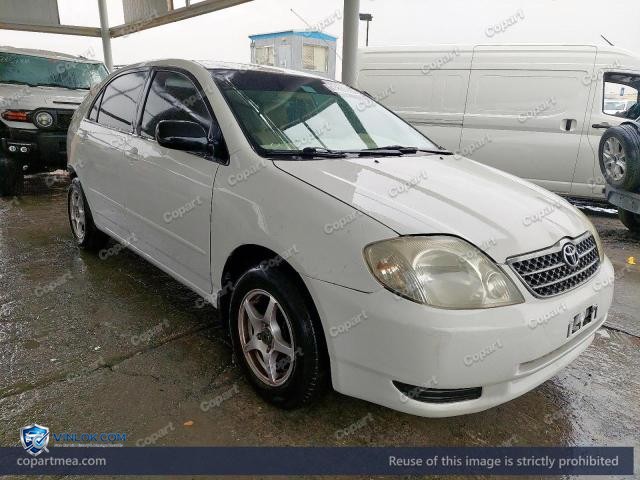 2002 TOYOTA COROLLA – Lot 47855926 auction photo