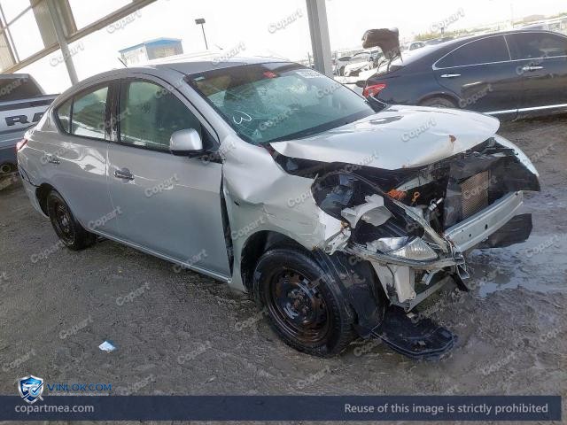 2019 NISSAN SUNNY – Lot 47861346 auction photo