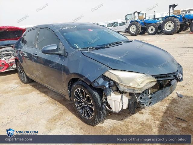 2014 TOYOTA COROLLA – Lot 48023876 auction photo