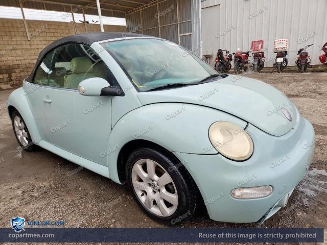 2004 VOLKSWAGEN BEETLE – Lot 48228616 auction photo