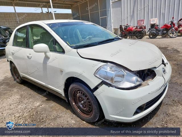 2008 NISSAN TIIDA – Lot 48545466 auction photo