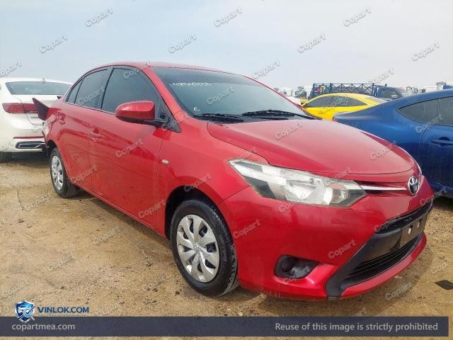 2016 TOYOTA YARIS – Lot 48549006 auction photo