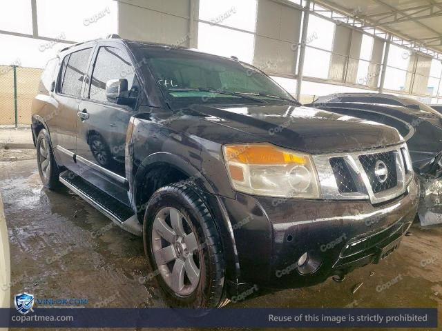 2012 NISSAN ARMADA – Lot 48555006 auction photo
