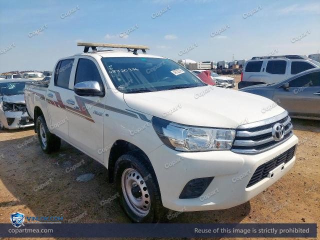 2020 TOYOTA HILUX – Lot 48720376 auction photo