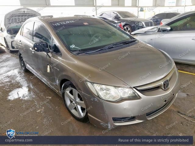 2008 HONDA CIVIC – Lot 48721866 auction photo