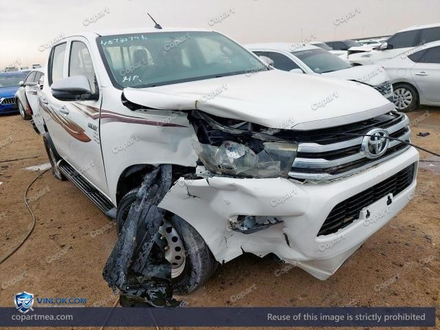 2018 TOYOTA HILUX – Lot 48733796 auction photo