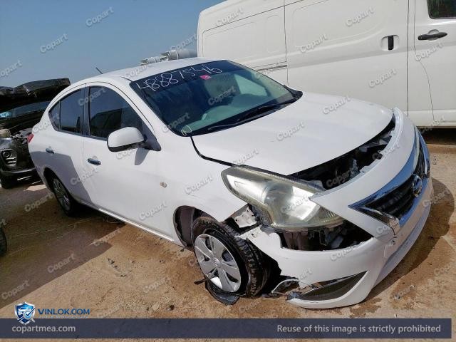 2018 NISSAN SUNNY – Lot 48887546 auction photo