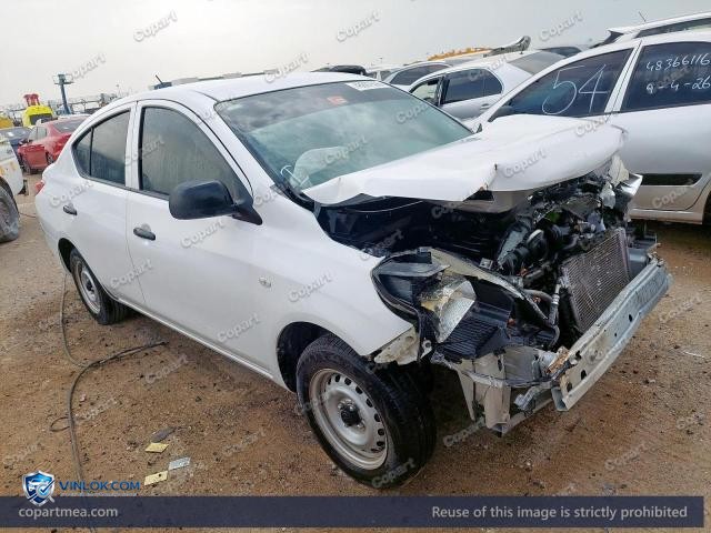 2019 NISSAN SUNNY – Lot 48887606 auction photo
