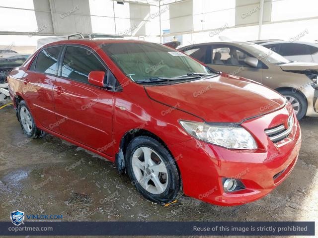 2009 TOYOTA COROLLA – Lot 48888046 auction photo