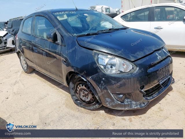 2014 MITSUBISHI MIRAGE – Lot 48888476 auction photo