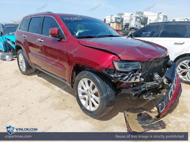 2017 JEEP GRAND CHER – Lot 49187826 auction photo