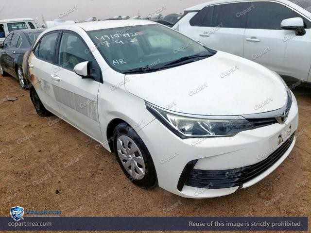 2017 TOYOTA COROLLA – Lot 49189426 auction photo