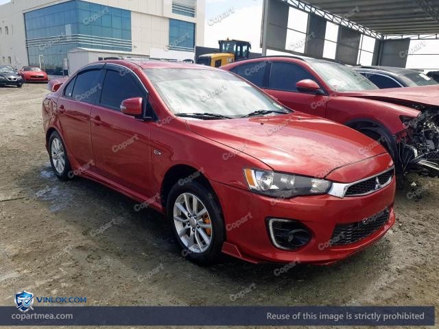 2016 MITSUBISHI LANCER – Lot 49190986 auction photo