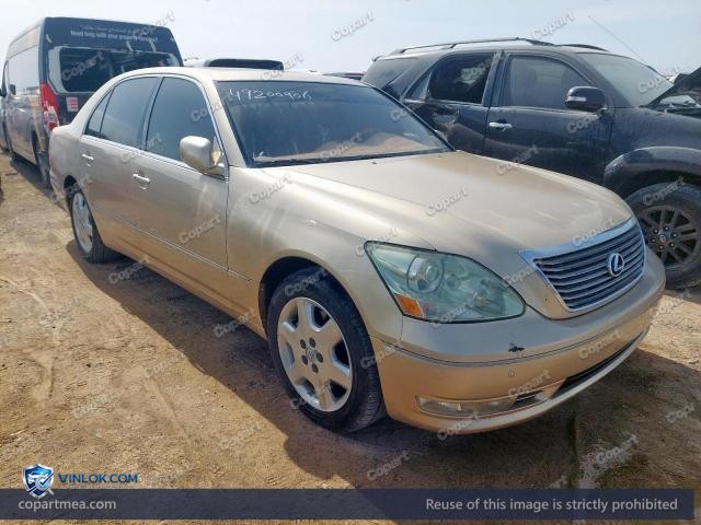 2005 LEXUS LS 430 – Lot 49200906 auction photo