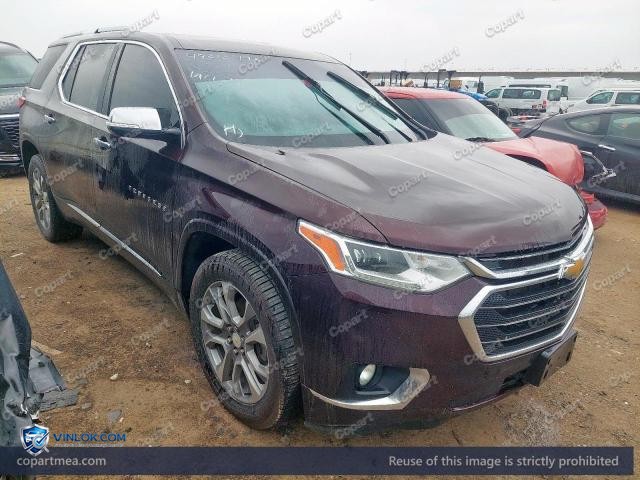 2020 CHEVROLET TRAVERSE – Lot 49212496 auction photo