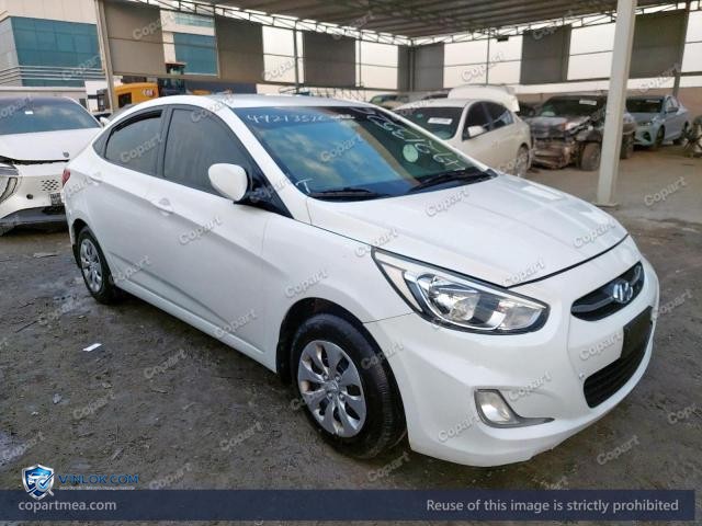2017 HYUNDAI ACCENT – Lot 49213526 auction photo