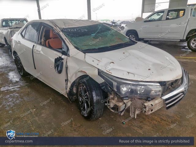 2014 TOYOTA COROLLA – Lot 49215316 auction photo