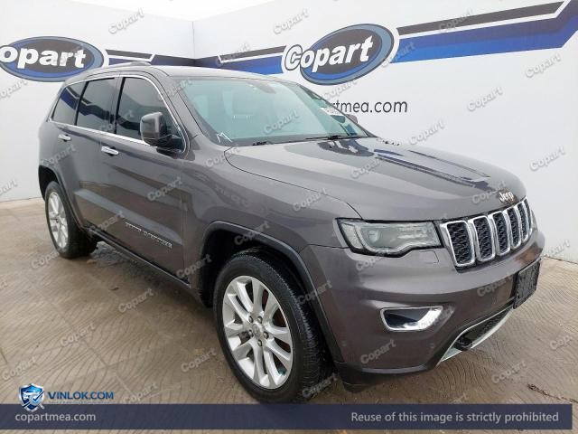2017 JEEP GRAND CHER – Lot 49349236 auction photo