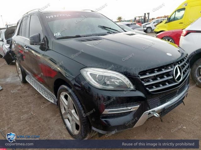 2014 MERCEDES BENZ ML 350 – Lot 49351436 auction photo