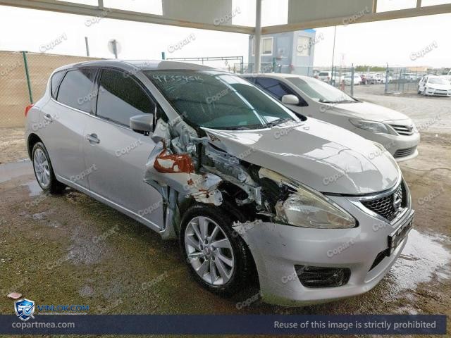 2015 NISSAN TIIDA – Lot 49354516 auction photo