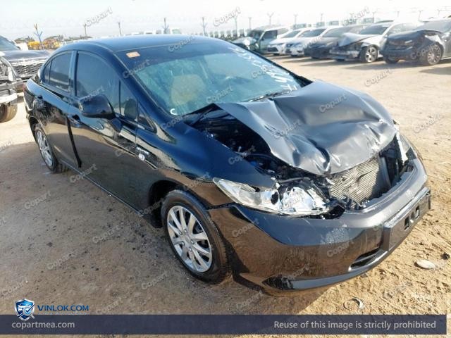2012 HONDA CIVIC – Lot 49358556 auction photo