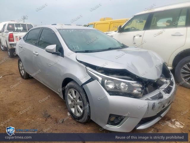 2016 TOYOTA COROLLA – Lot 49361956 auction photo