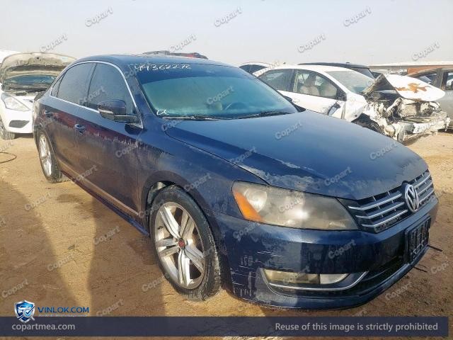 2012 VOLKSWAGEN PASSAT – Lot 49362276 auction photo