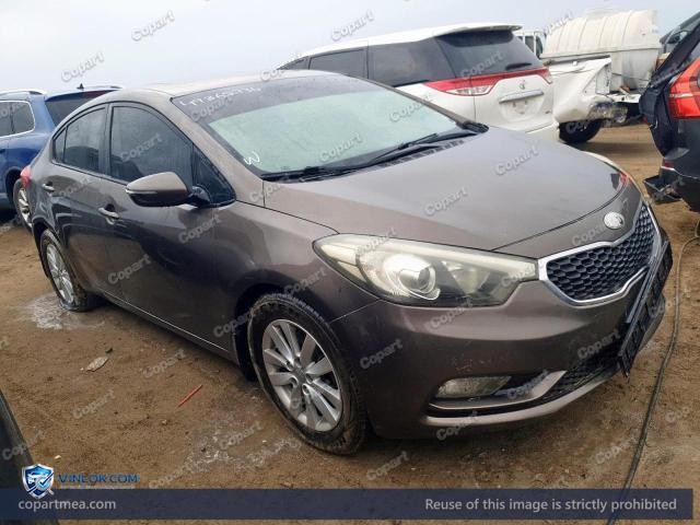 2014 KIA CERATO – Lot 49362736 auction photo