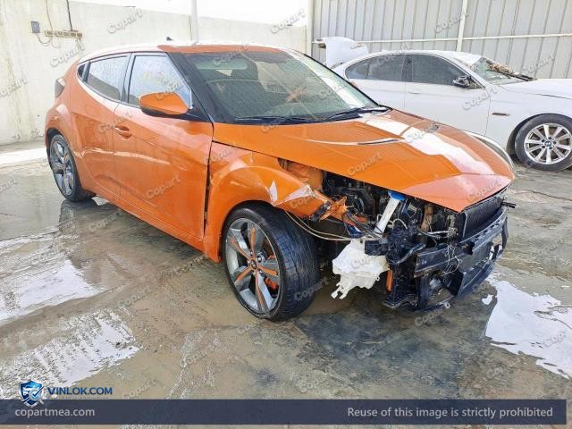 2014 HYUNDAI VELOSTER – Lot 49363726 auction photo