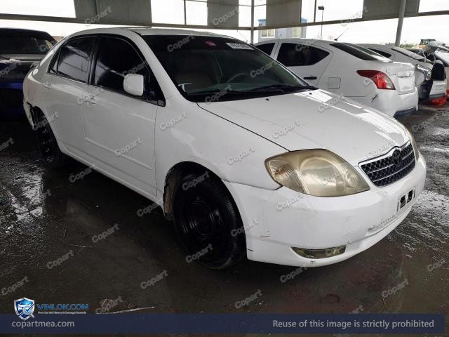 2002 TOYOTA COROLLA – Lot 49518496 auction photo