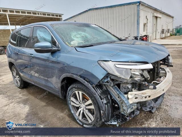 2016 HONDA PILOT – Lot 49527086 auction photo