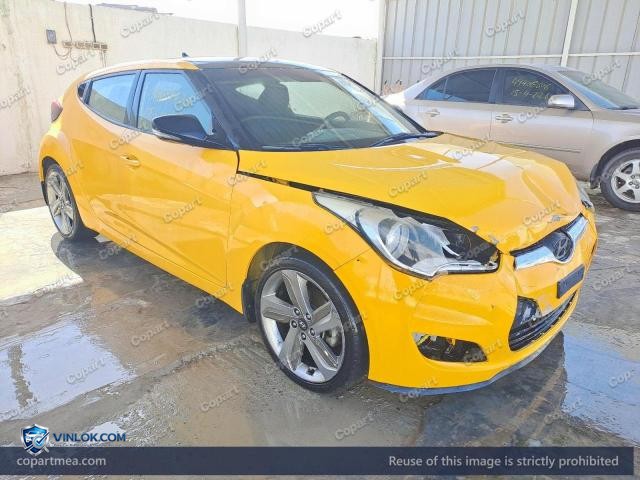 2016 HYUNDAI VELOSTER – Lot 49837726 auction photo