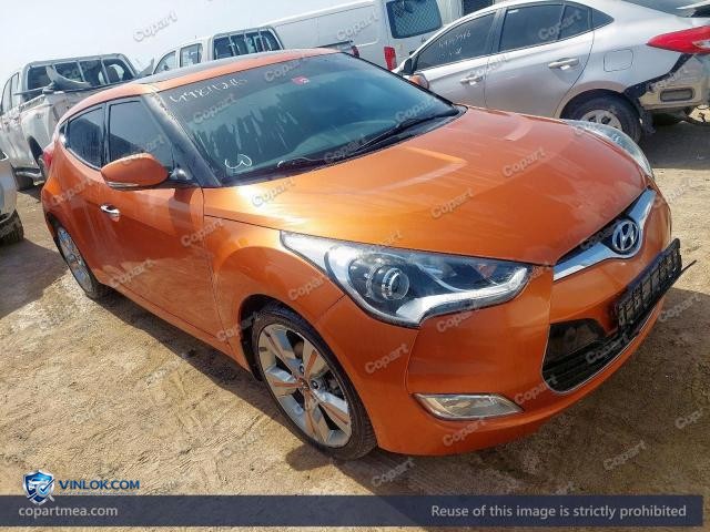 2017 HYUNDAI VELOSTER – Lot 49871216 auction photo
