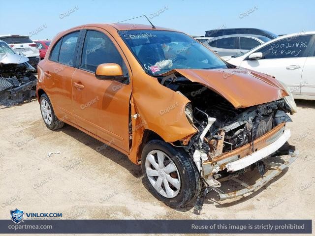 2013 NISSAN MICRA – Lot 50013166 auction photo