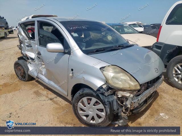 2008 DAIHATSU SIRION – Lot 50014136 auction photo