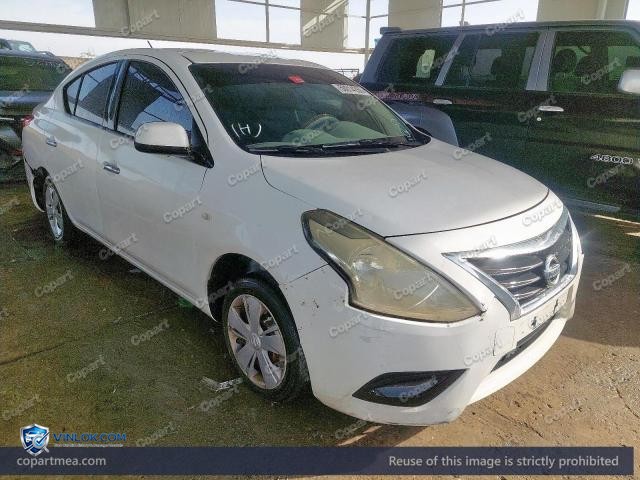 2019 NISSAN SUNNY – Lot 50014266 auction photo