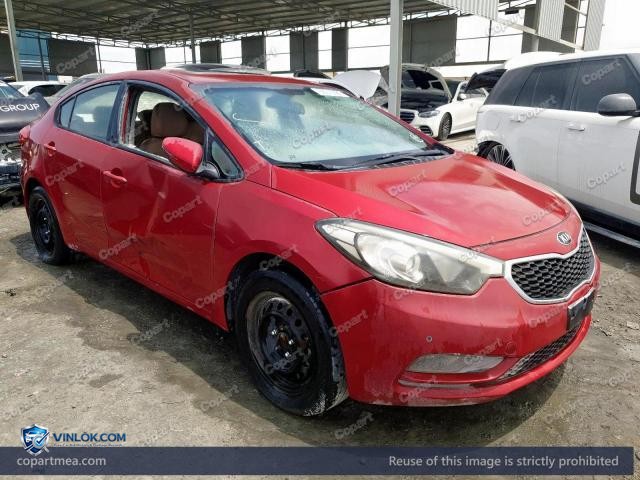 2015 KIA CERATO – Lot 50016386 auction photo