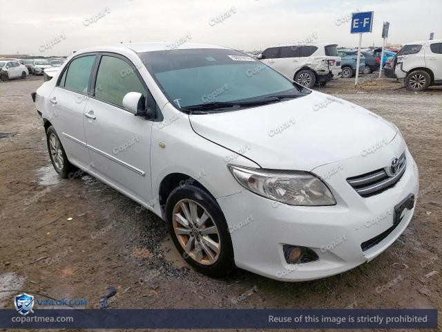 2008 TOYOTA COROLLA – Lot 50019176 auction photo