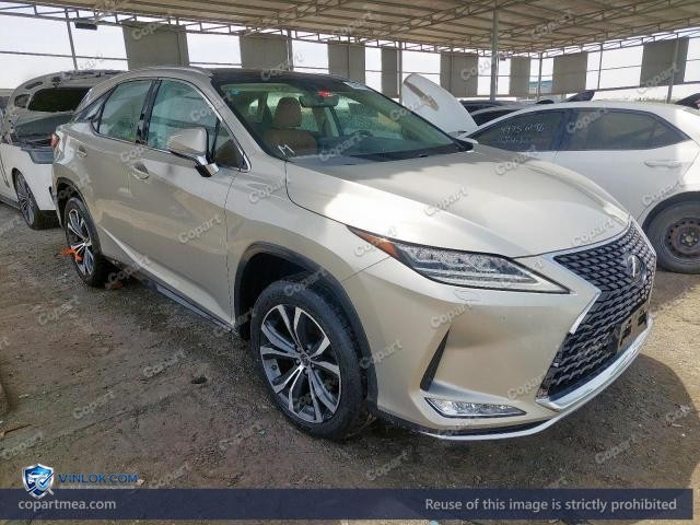 2020 LEXUS RX 350 – Lot 50019196 auction photo