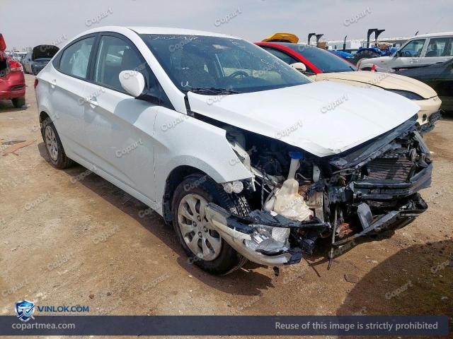 2016 HYUNDAI ACCENT – Lot 50020976 auction photo