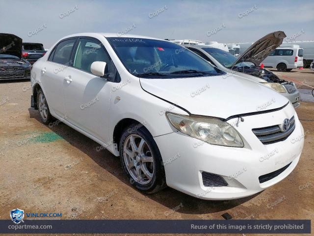 2009 TOYOTA COROLLA – Lot 50021686 auction photo