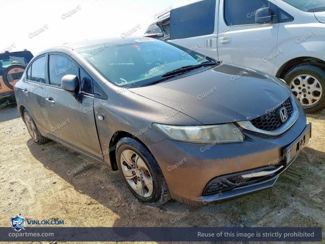 2014 HONDA CIVIC – Lot 50028986 auction photo